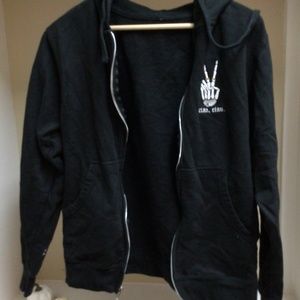 Aesthetic Goth Hoodie size M